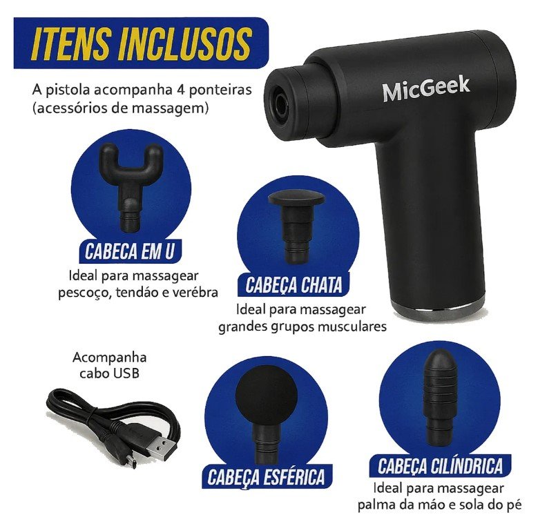 Massageador Pistola