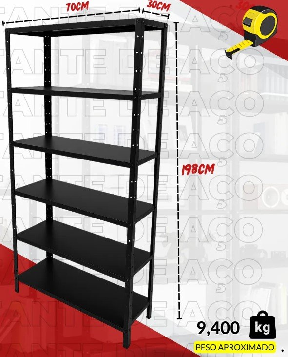 Estante de Aço
