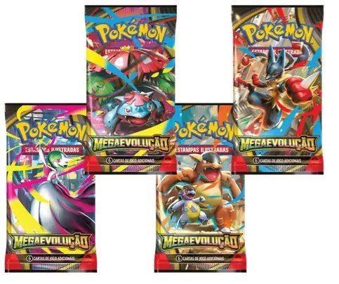 CARTAS POKÉMON MEGAEVOLUÇÃO