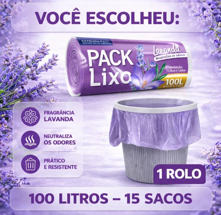 Saco Lixo Perfumado