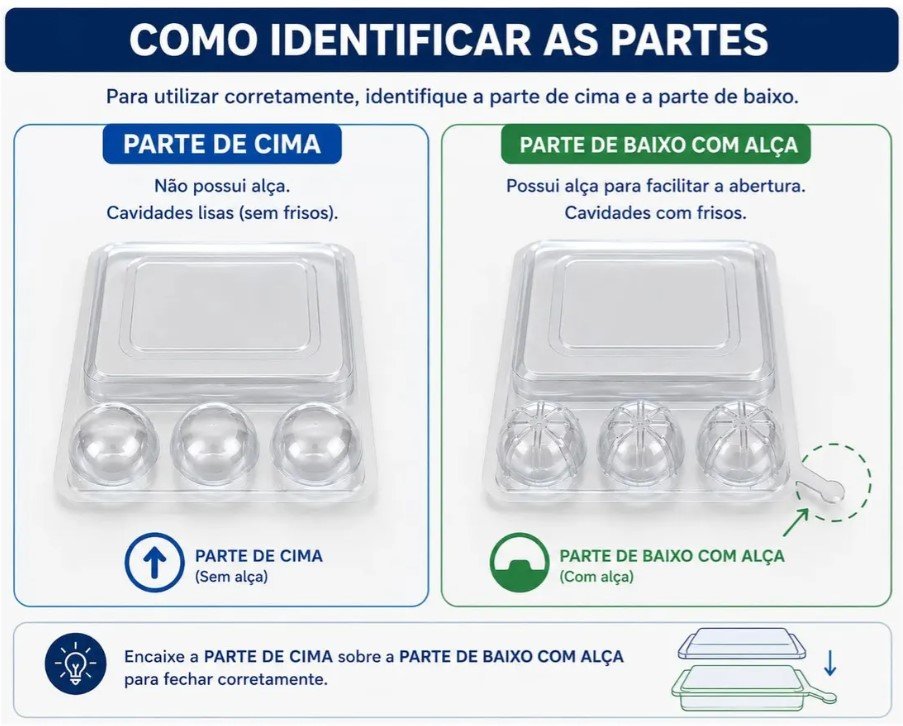 Embalagem fatia de bolo
