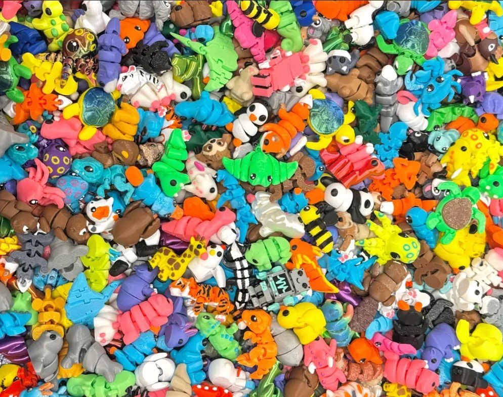 Mini Animais Flexíveis