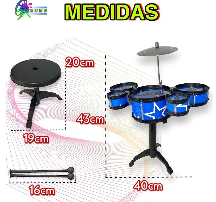 Mini Bateria
