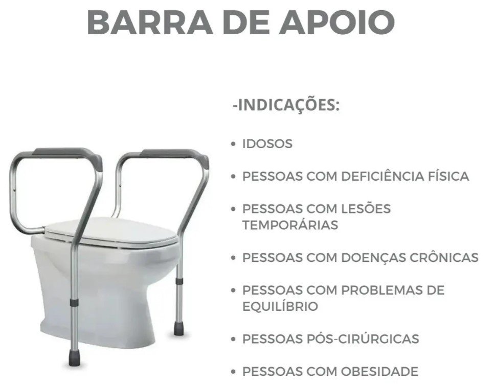 Suporte para vaso sanitário