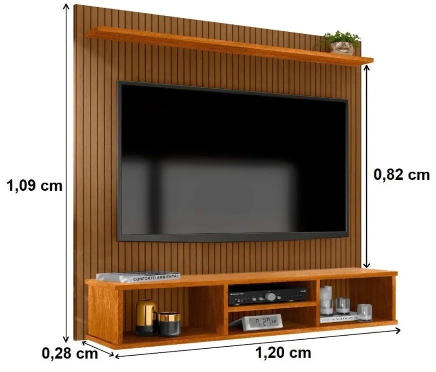 Prateleira Estante Home Painel TV