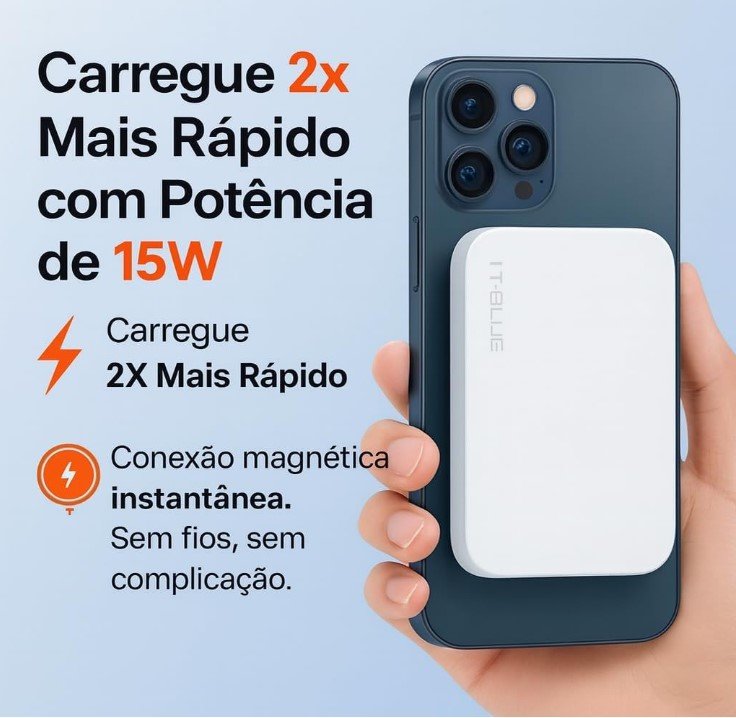 Power Bank Indução