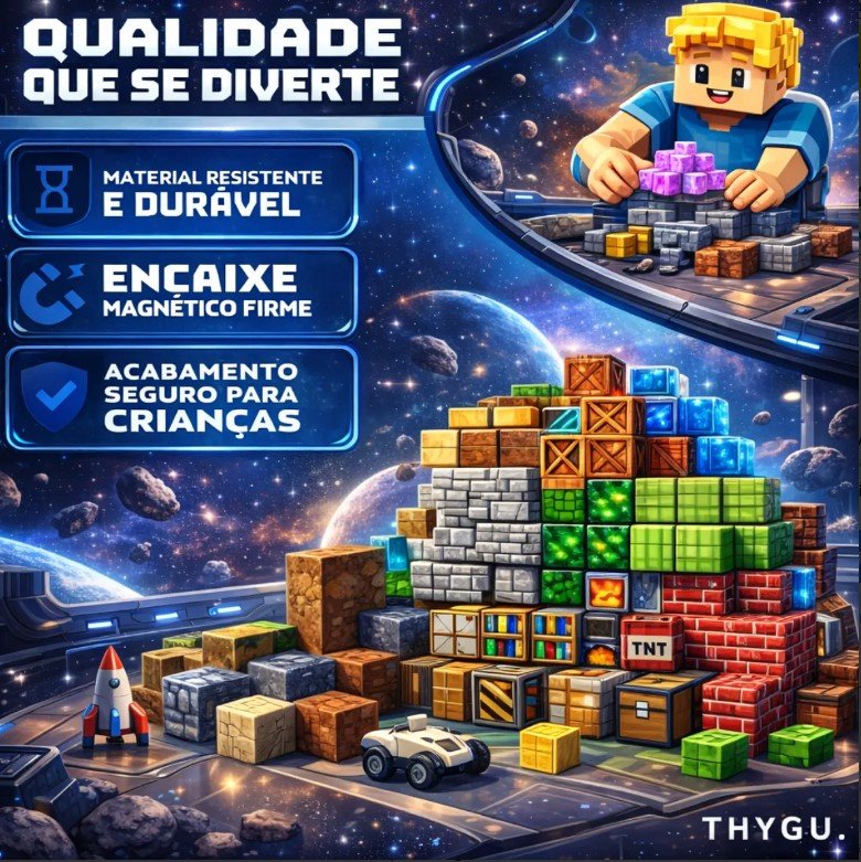 Blocos de Construção Magnéticos