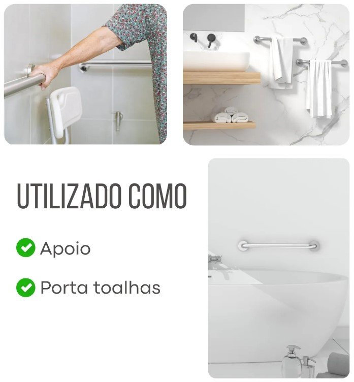Barra de apoio acessibilidade