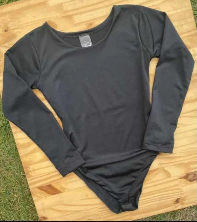 Body Menina Manga Longa