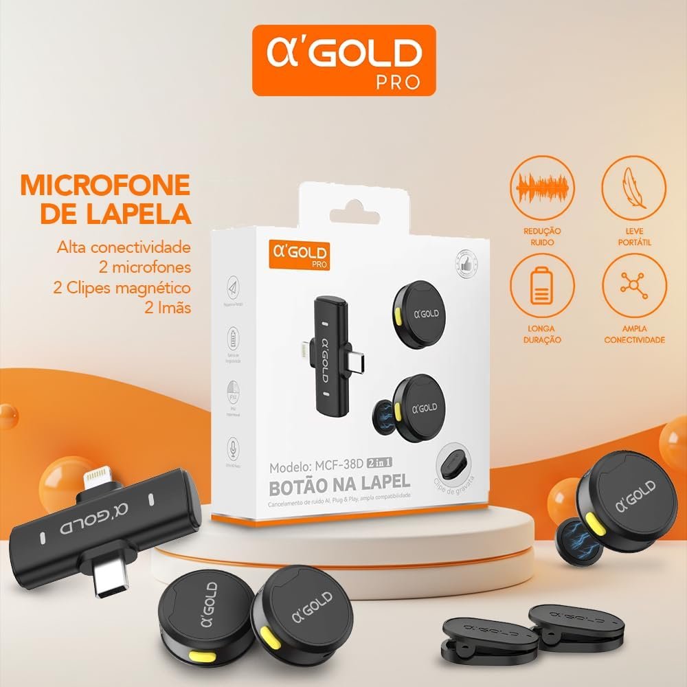 Microfone de Lapela
