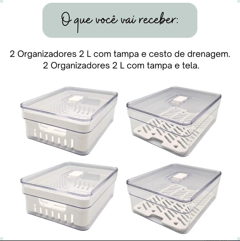 Organizador de Geladeira