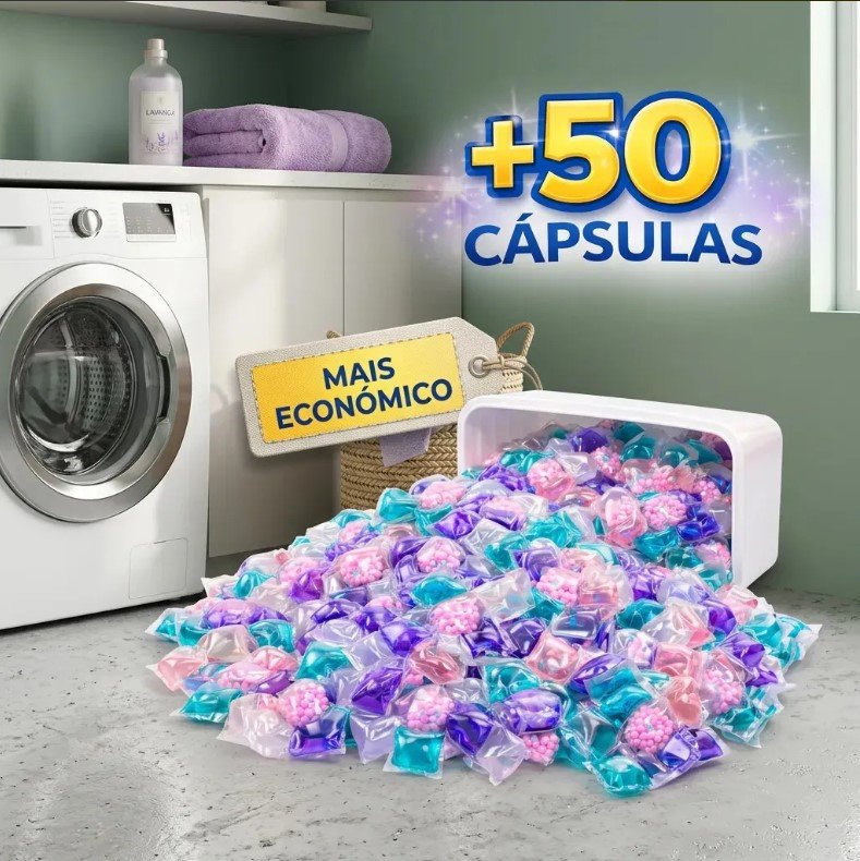 Cápsulas Lavagem